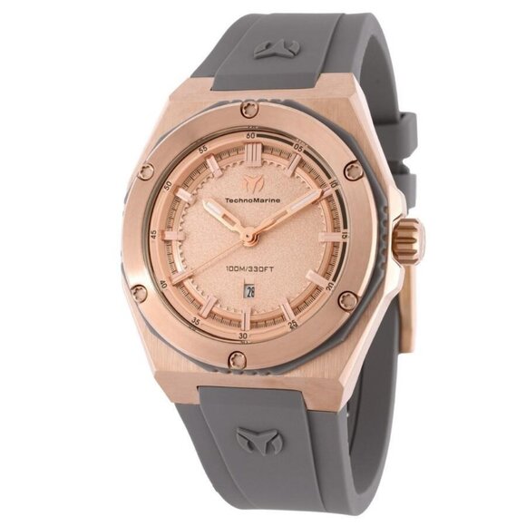FX04312B NWT Technomarine Fashion Ladies Quartz Plastic and Stainless Steel Auth - Picture 1 of 3